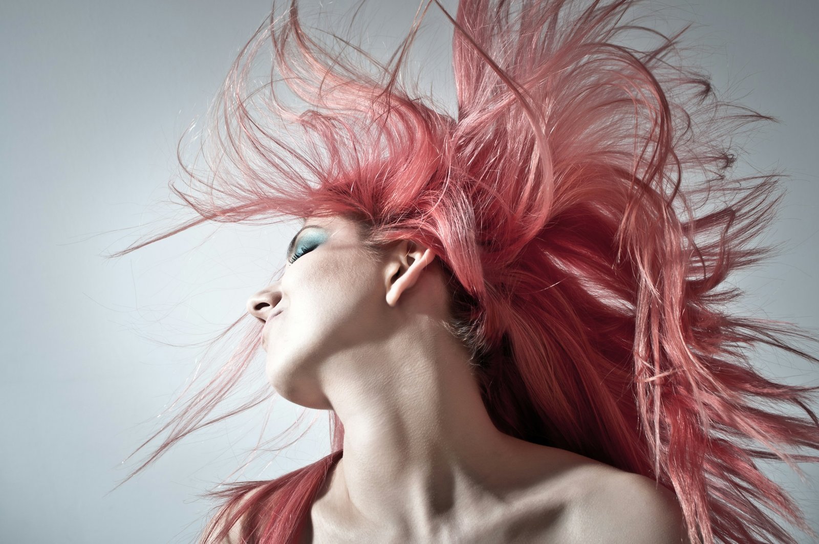 Vivid fashion hair colour